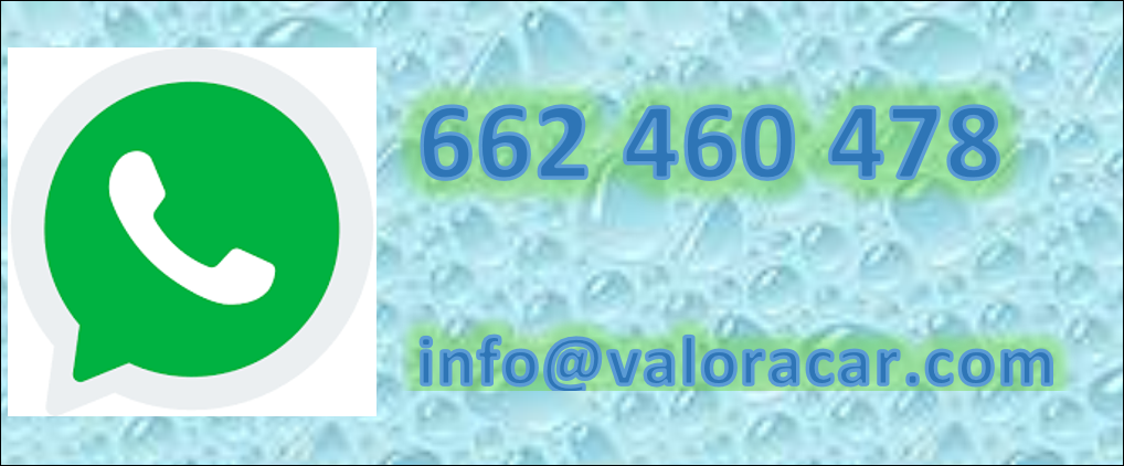 Contacta por Whats uo o email