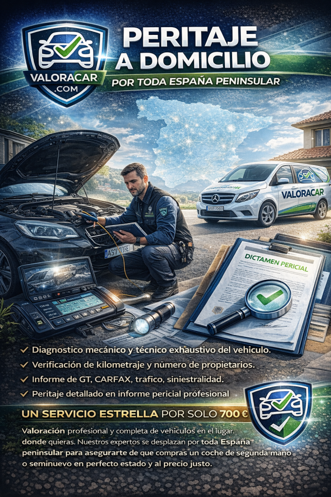 Servicio de valoraci&oacute;n . inspeccion y revision precompra de coches de segunda mano. Compra tu coche de segunda mano con total confianza evite vicios ocultos , problemas y quebraderos de cabeza posteriores a la compra por el mal estado de esta . Asegurese de elegir bien e informado.