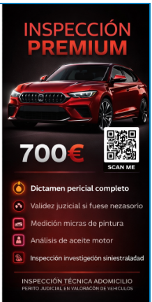 valoracion e inspección premium