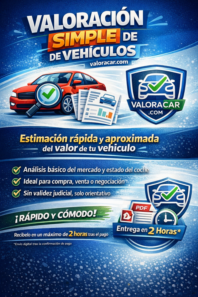Un informe simple de valoración de vehículos por un perito judicial es un documento técnico-objetivo que determina el valor de mercado o los daños de un vehículo basado en análisis profesionales (estado, kilometraje, motor). Aunque más ágil y económico que un dictamen completo, ofrece una valoración justificada, ideal para negociaciones privadas, compraventas o reclamaciones previas a la vía judicial