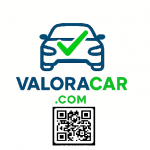 logo de valoracar y codigo qr
