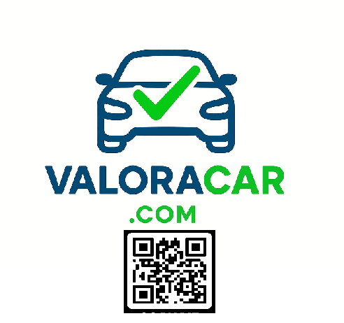 logo de valoracar y codigo qr